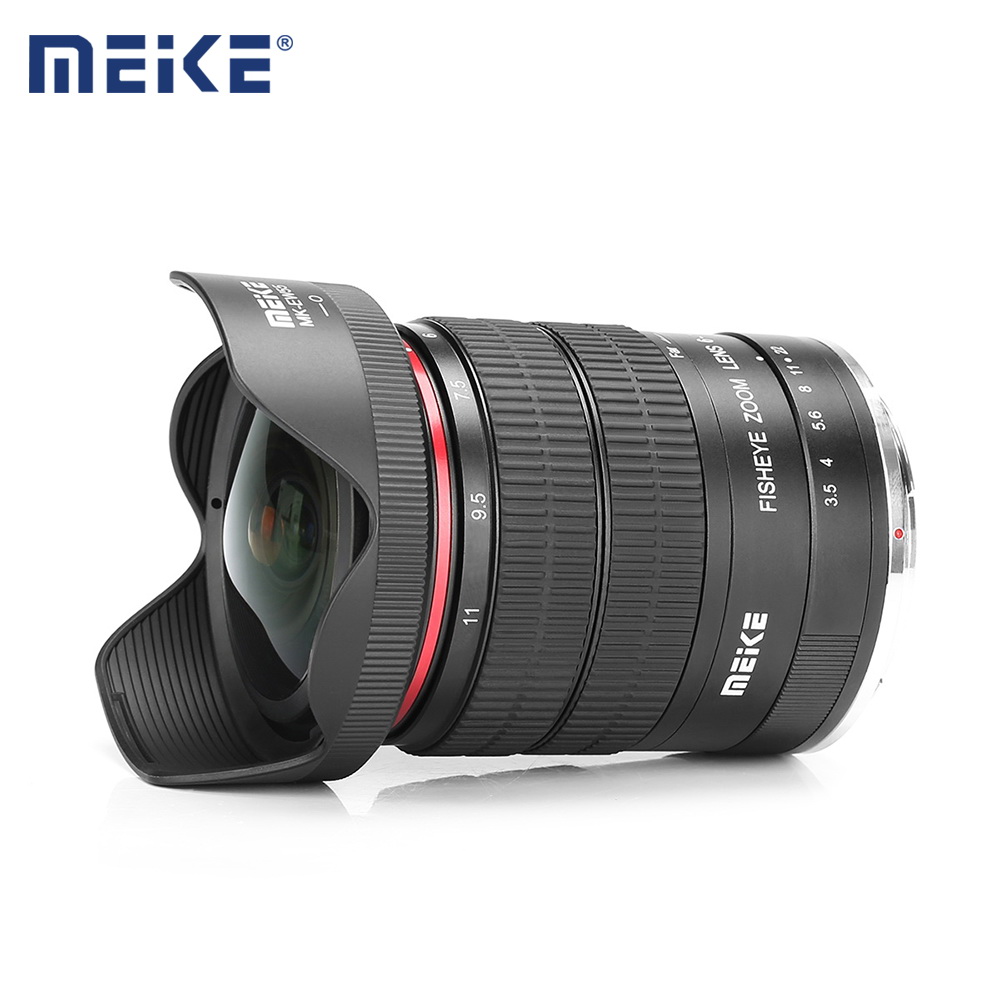 Lens MEIKE 6-11mm F3.5 Fish eye For Canon EF / EF-M Lens MEIKE 6-11mm F3.5 Fish eye For Canon EF / EF-M
